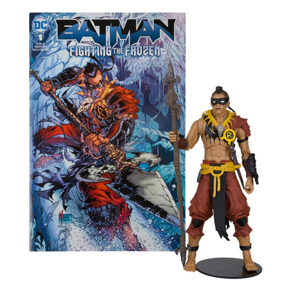 McFarlane Toys - DC - Direct Page Punchers Action Figure & Comic Book Robin (Batman: Fighting The Frozen Comic) 18 cm