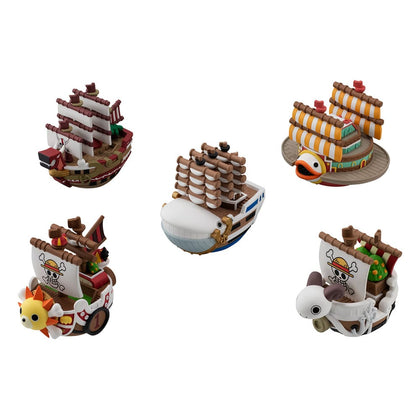 Megahouse - One Piece - Yuracolle Series - Trading Figure Grand Line 6 cm Assortment (6)