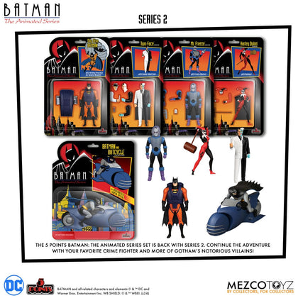 Mezco - Batman: The Animated Series 2 - 5 Points Action Figures Deluxe Box Set 9 cm