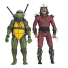 NECA - Teenage Mutant Ninja Turtles (1990 Movie) - Action Figure Roof Top Battle Shredder vs Leo 18 cm