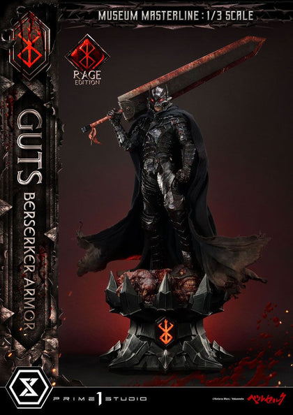 Berserk Museum Masterline Statue 1/3 Guts Berserker Armor Rage Edition 121 cm