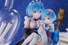 Re:Zero Starting Life in Another World PVC Statue 1/7 Rem & Childhood Rem 23 cm