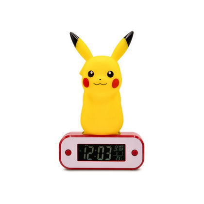 Teknofun - Pokémon Alarm Clock with Light Pikachu 18 cm