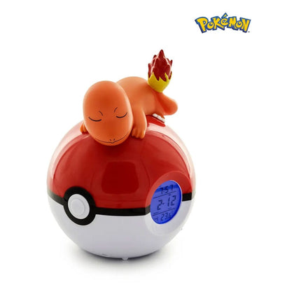 Teknofun - Pokémon Alarm Clock Pokeball with Light Charmander 18 cm