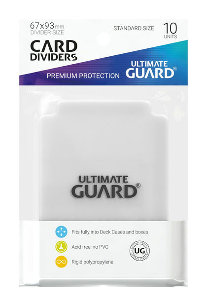 Ultimate Guard - Card Dividers - Standard Size - Transparent 10 pcs