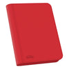 Ultimate Guard - Zipfolio 160 - 8-Pocket XenoSkin - Red