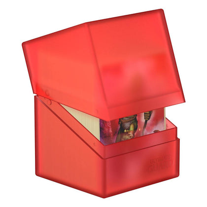 Ultimate Guard - Boulder™ - Deck Case 100+ - Standard Size - Ruby