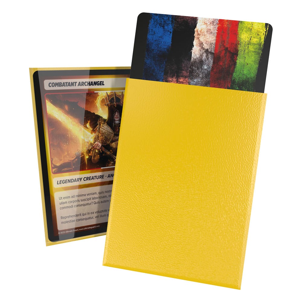 Ultimate Guard - Cortex Sleeves - Standard Size - Yellow (100) Legacy Distribution Ultimate Guard - Cortex Sleeves - Standard Size - Yellow (100) Legacy Distribution