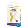 Ultimate Guard - Cortex Sleeves - Matte - Japanese Size (60) - Yellow