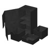 Ultimate Guard - Twin Flip`n`Tray 200+ XenoSkin Monocolor - Black