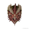 Wizkids - D&D Replicas of the Realms - Life-Size Foam Figure - Ancient Red Dragon Trophy Plaque - Limited Edition 50th Anniversary 56 cm