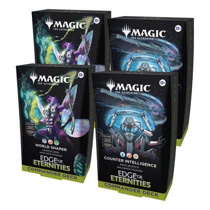 Magic the Gathering - Edge of Eternities - Commander Decks Display (4) - Eng