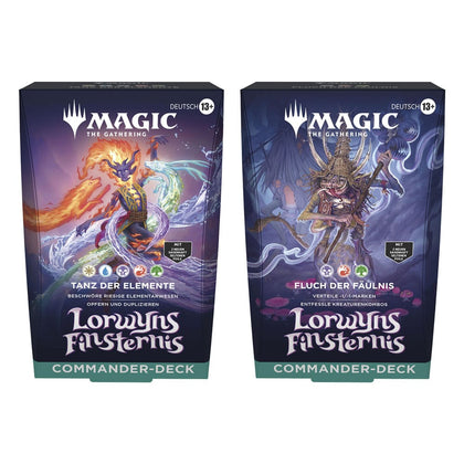 Magic the Gathering - Lorwyns Finsternis - Commander Decks Display (4) - DE