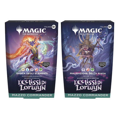Magic the Gathering - L'Eclissi di Lorwyn - Commander Decks Display (4) - ITA