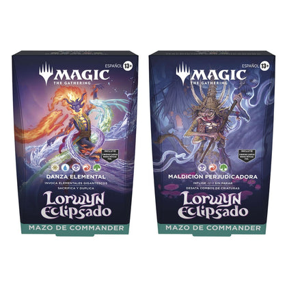 Magic the Gathering - Lorwyn Eclipsado - Commander Decks Display (4) - SPA