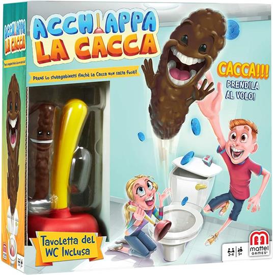 Mattel Games- Acchiappa la Cacca