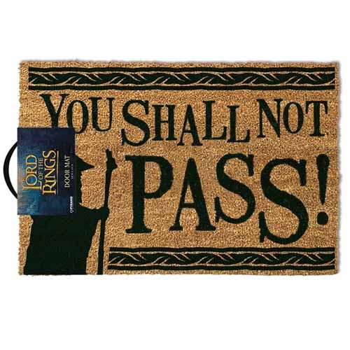 Accessori - Lord of the Rings Doormat You Shall Not Pass 40 x 60 cm