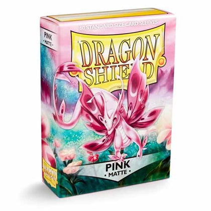 Dragon Shield - Deck Protector Matte Pink 60 pcs