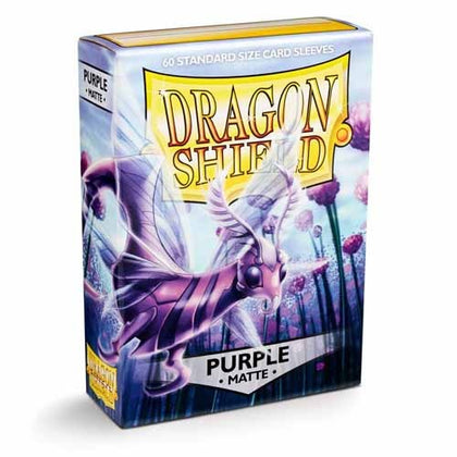 Dragon Shield - Deck Protector Matte Purple 60 pcs