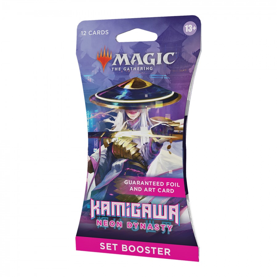 Magic the Gathering Kamigawa: Neon Dynasty Sleeved Set Booster EN