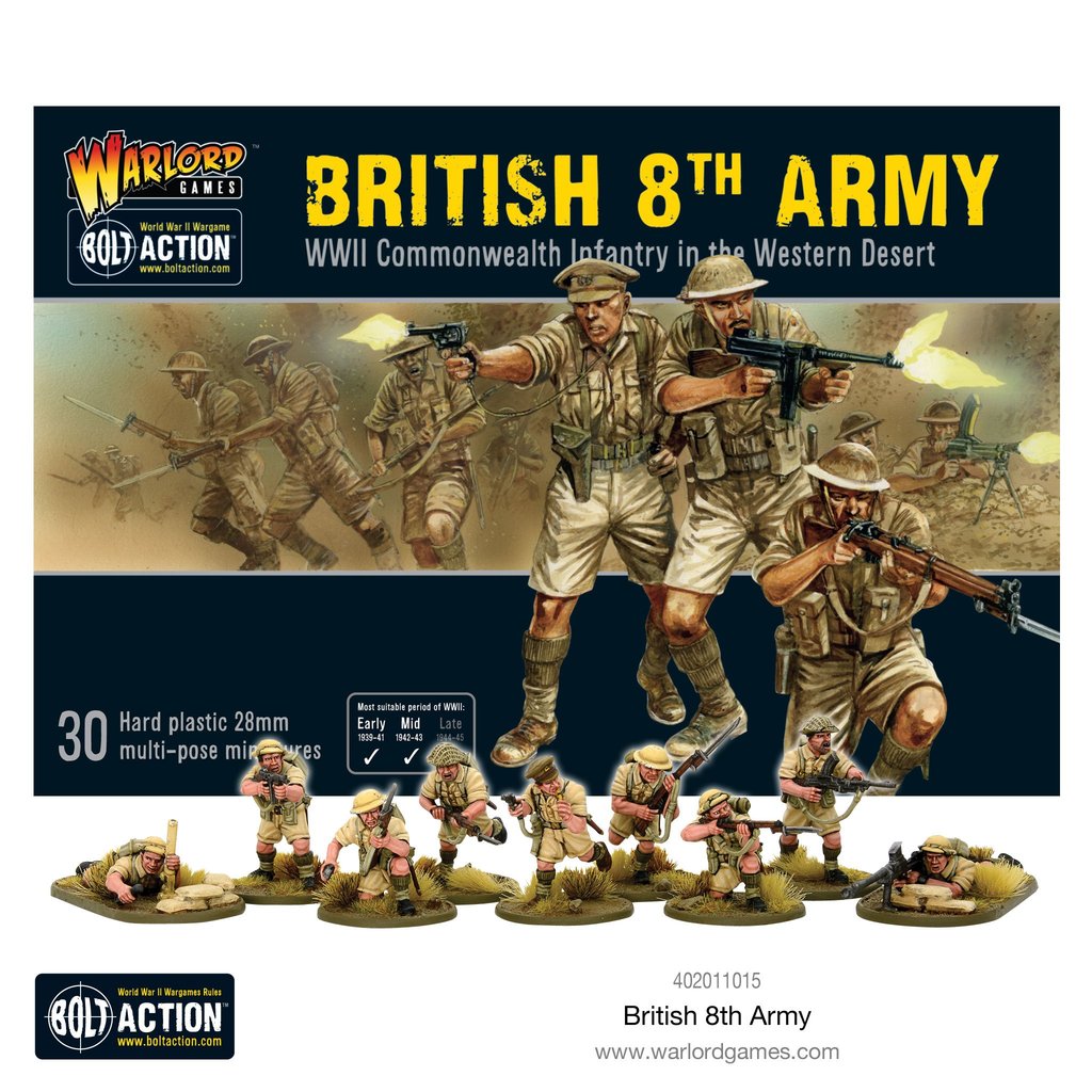 Bolt Action - 8th Army Infantry