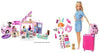 Barbie Camper dei Sogni 3 in 1, Playset con 3 Veicoli e 50 Accessori