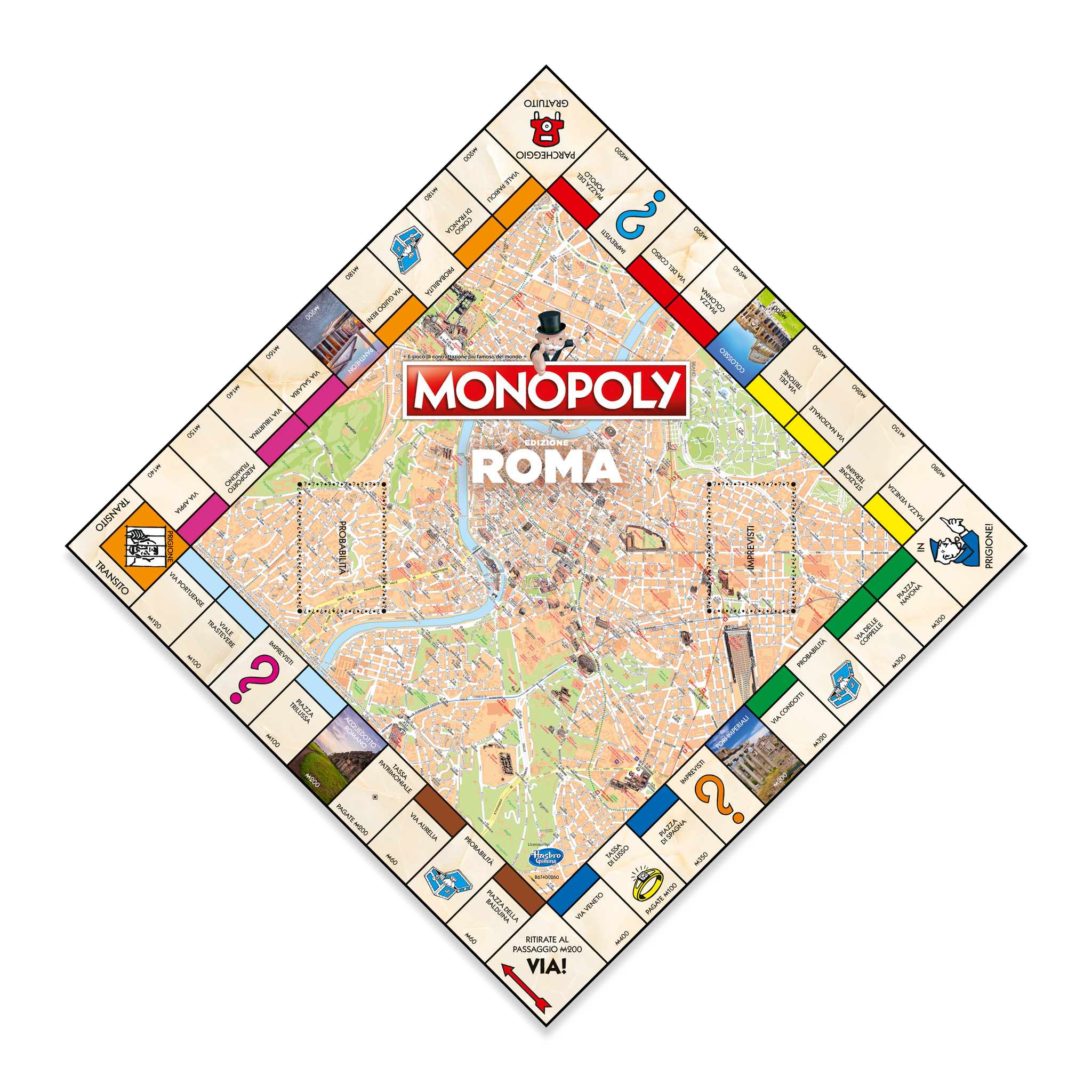 Winning Moves - Monopoly - Edizione Roma