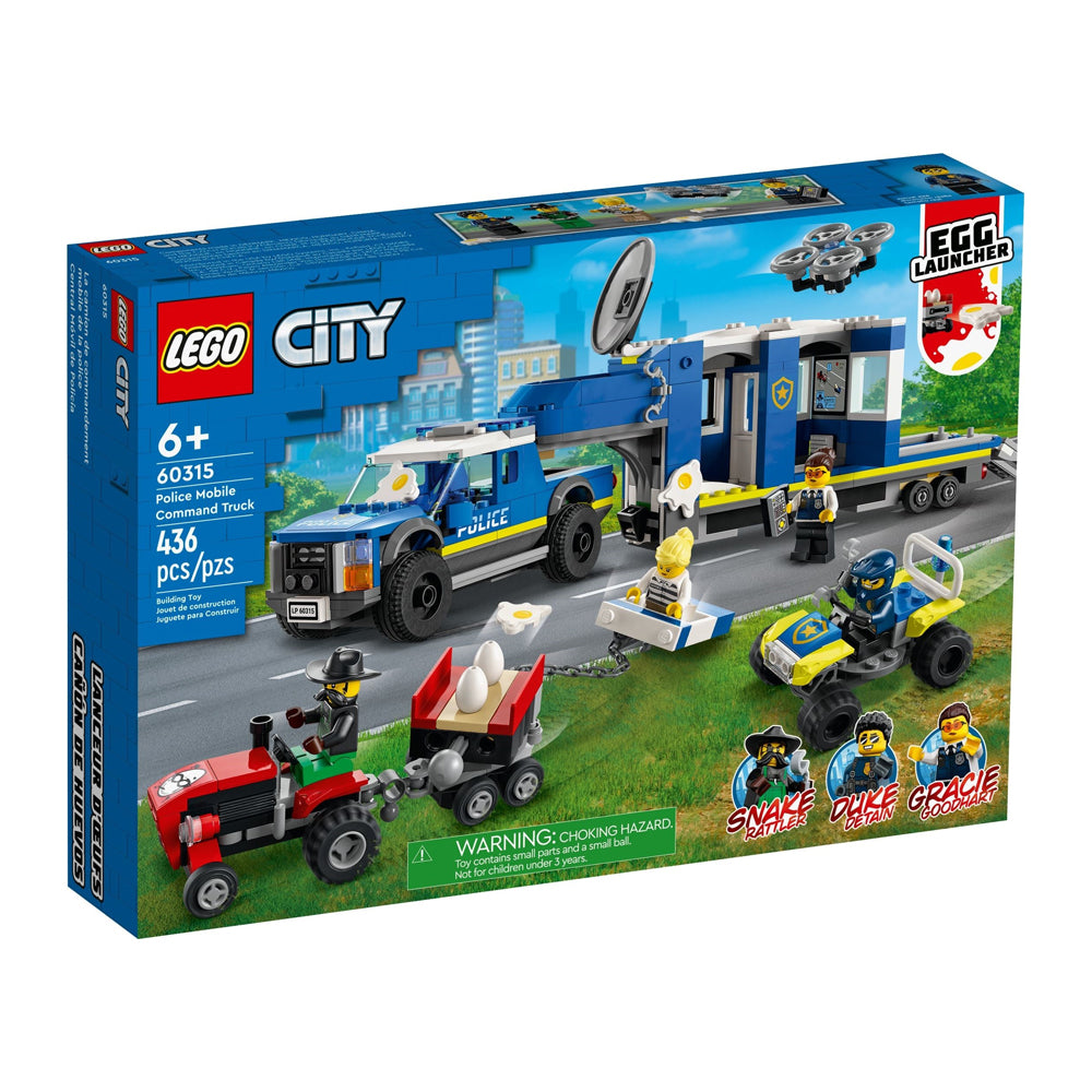 LEGO - 60315 Camion Centro di Comando della Polizia