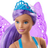 Barbie Dreamtopia  Fatina con Capelli e Ali Viola