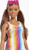 Barbie Loves the Ocean Castana Vestito a Righe