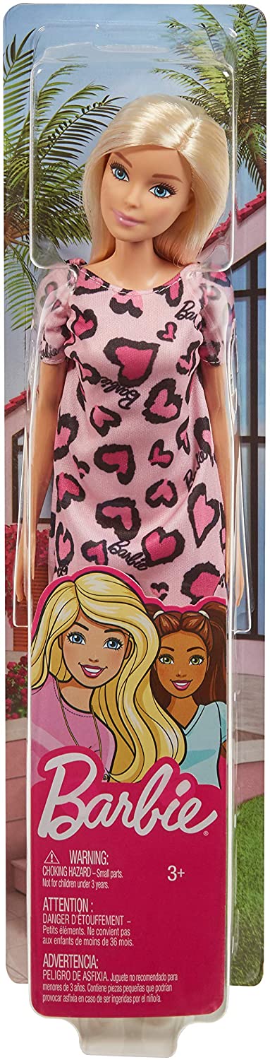 Barbie Bionda con Abito Rosa