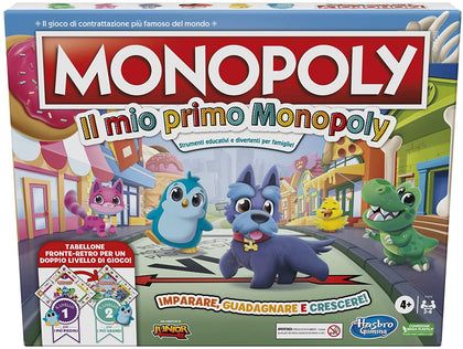 Hasbro - Monopoly - Il Mio Primo Monopoly - Gioco da Tavolo