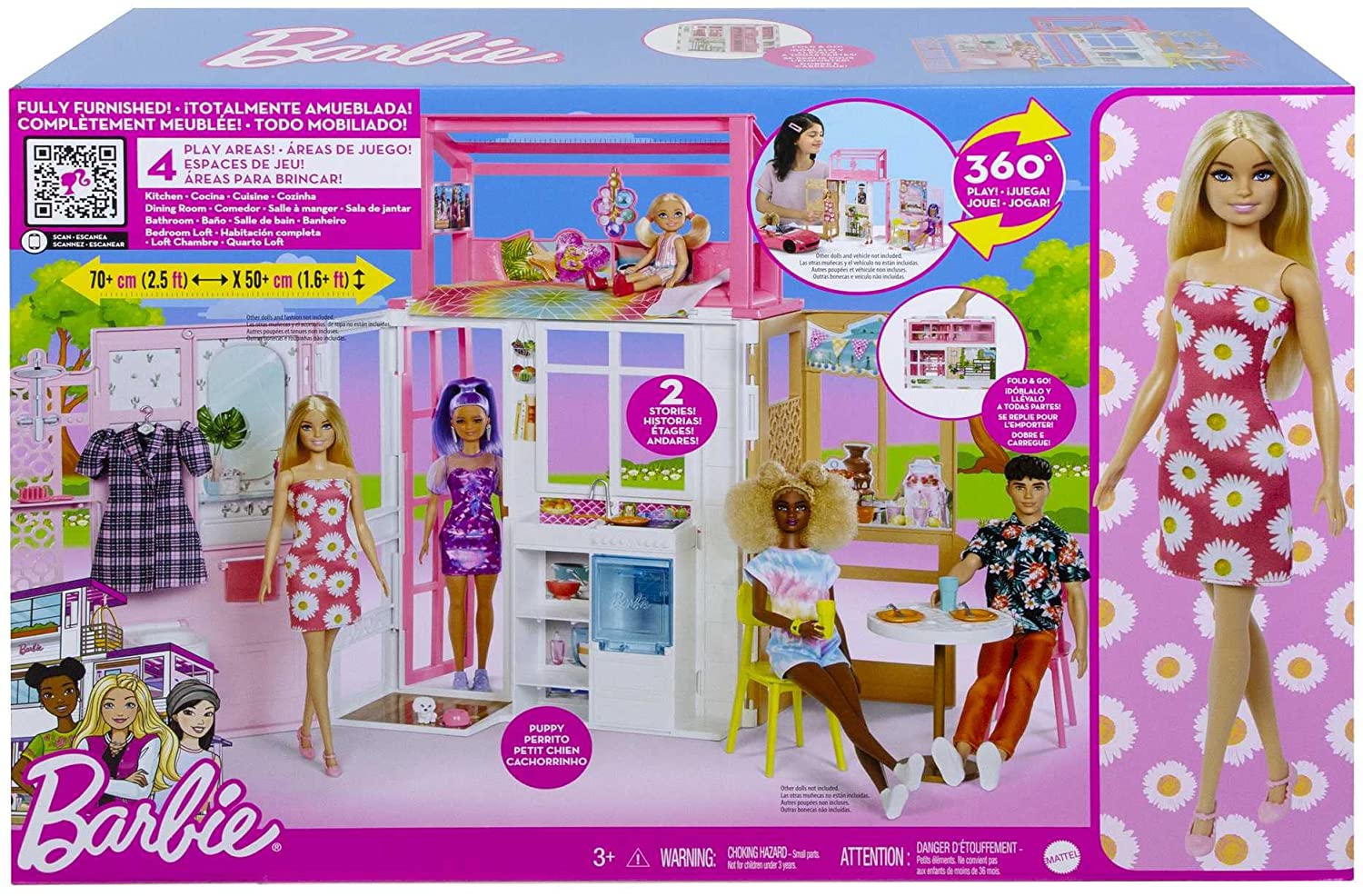 Barbie Playset Loft 2022