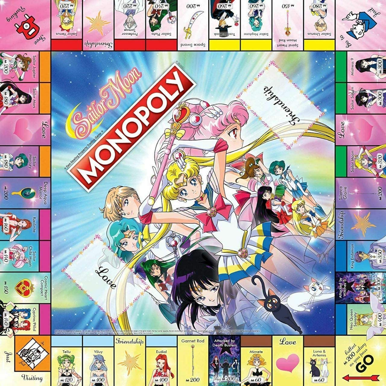 Winning Moves - Monopoly - Sailor Moon