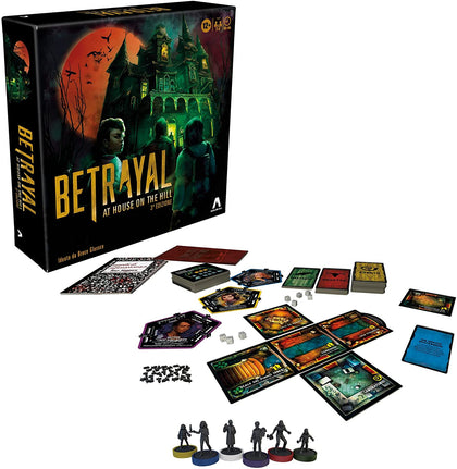 Hasbro Avalon Hill Betrayal at House on the Hill IT Board Game