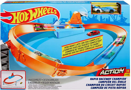 Hot Wheels - Speed ​​Challenge Track and Extreme Curve