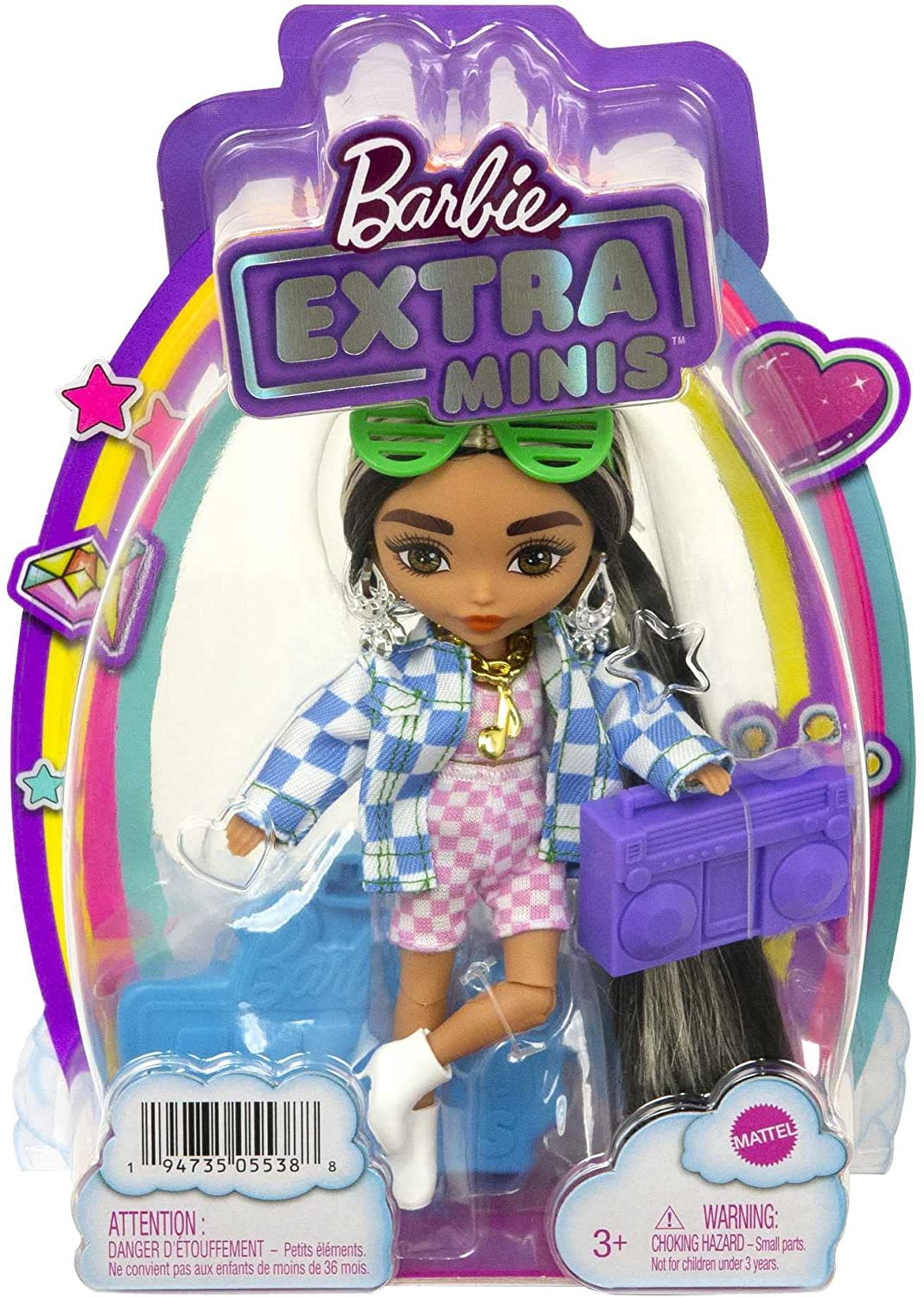 Barbie Extra Minis con Giacca a Quadri