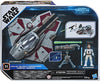 Hasbro Star Wars Mission Fleet Stellar Class, Obi-WAN Kenobi Jedi and Starfighter 6cm 