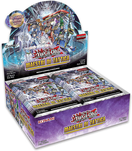 Yu-Gi-Oh! Tactical Masters Booster Display (24 Pouches) IT