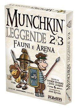 Giochi di Carte - Munchkin Leggende 2 e 3 - Fauni e Arena