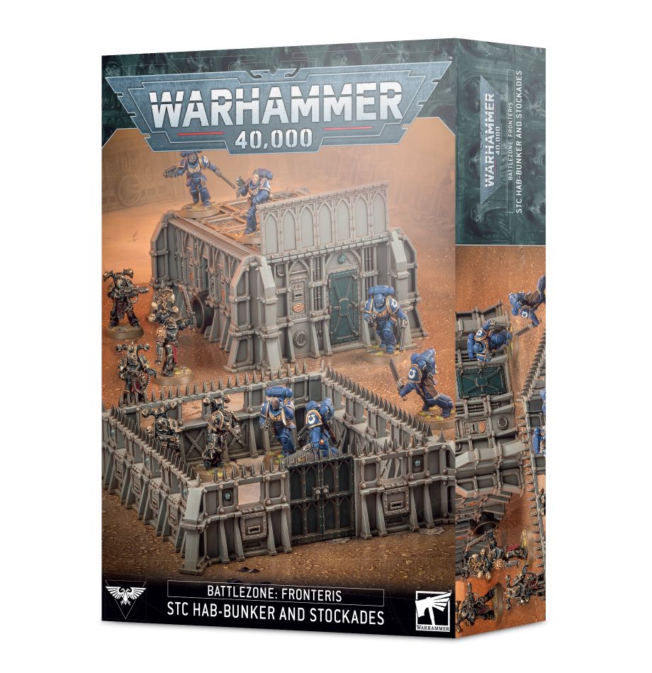 Warhammer 40000 - Battlezone: Fronteris – STC Hab-Bunker and Stockades