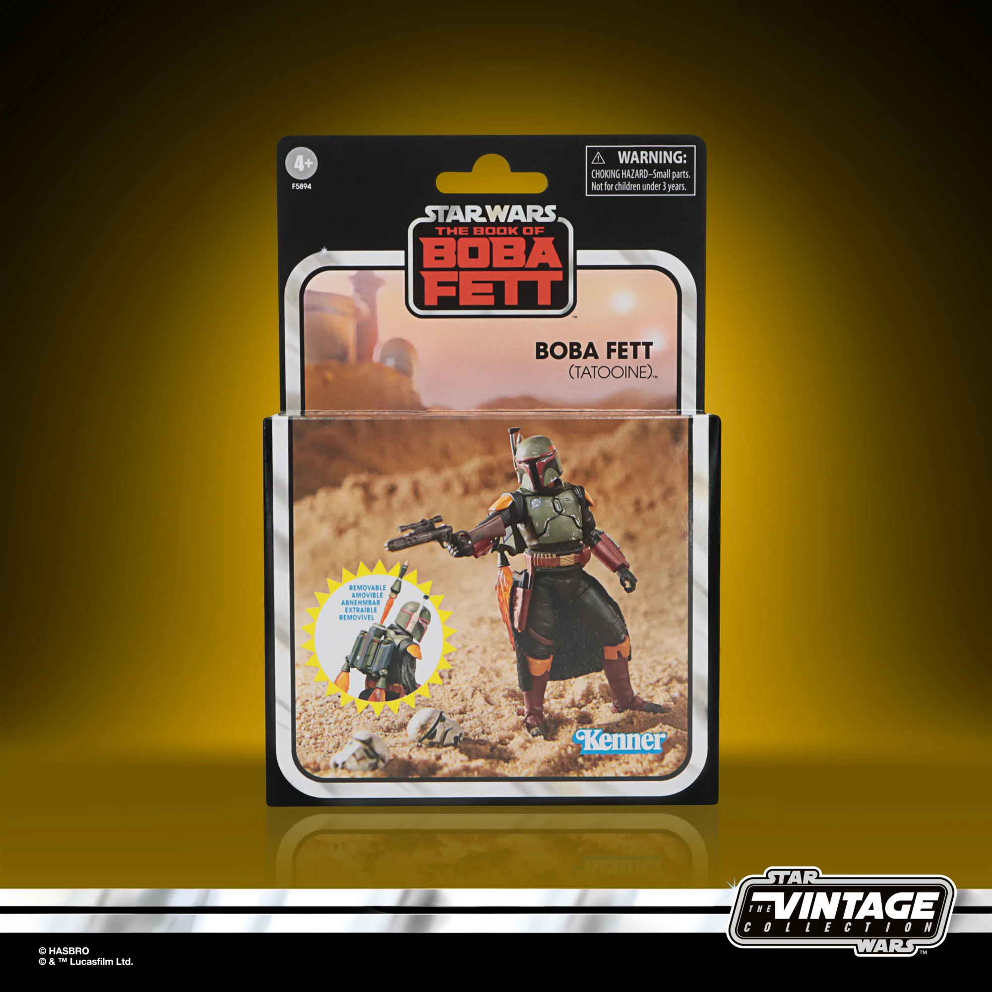 Hasbro - Star Wars - The Vintage Collection - Deluxe Boba Figure (Tatooine)