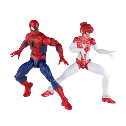 Hasbro Marvel Legends Series Spider-Man and Marvel's Spinneret