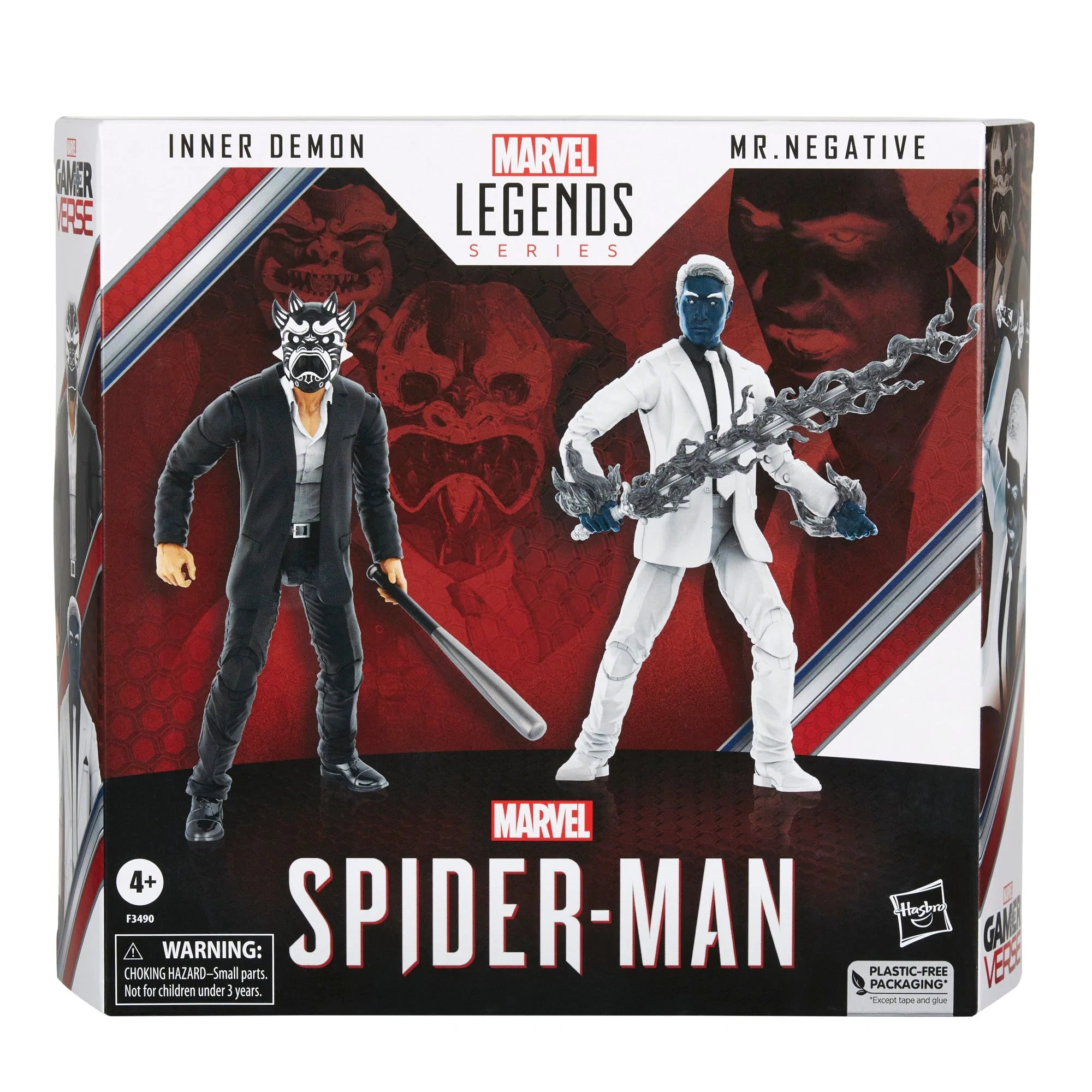 アメコミ MARVEL LEGENDS INNER DEMON & MR.NEGATIVE Hasbro - Marvel Legends Series - Marvel Gamerverse Inner Demon and