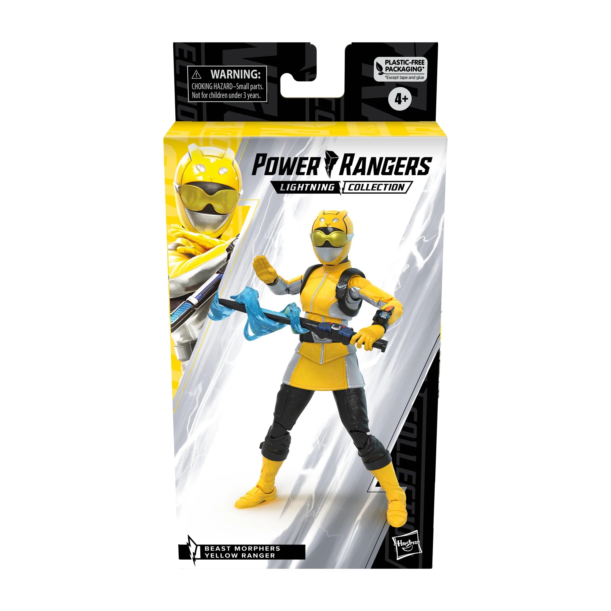 Hasbro Power Rangers Lightning Collection – Action Figure Ranger Giallo Mighty Morphin 15 Cm Con Accessori