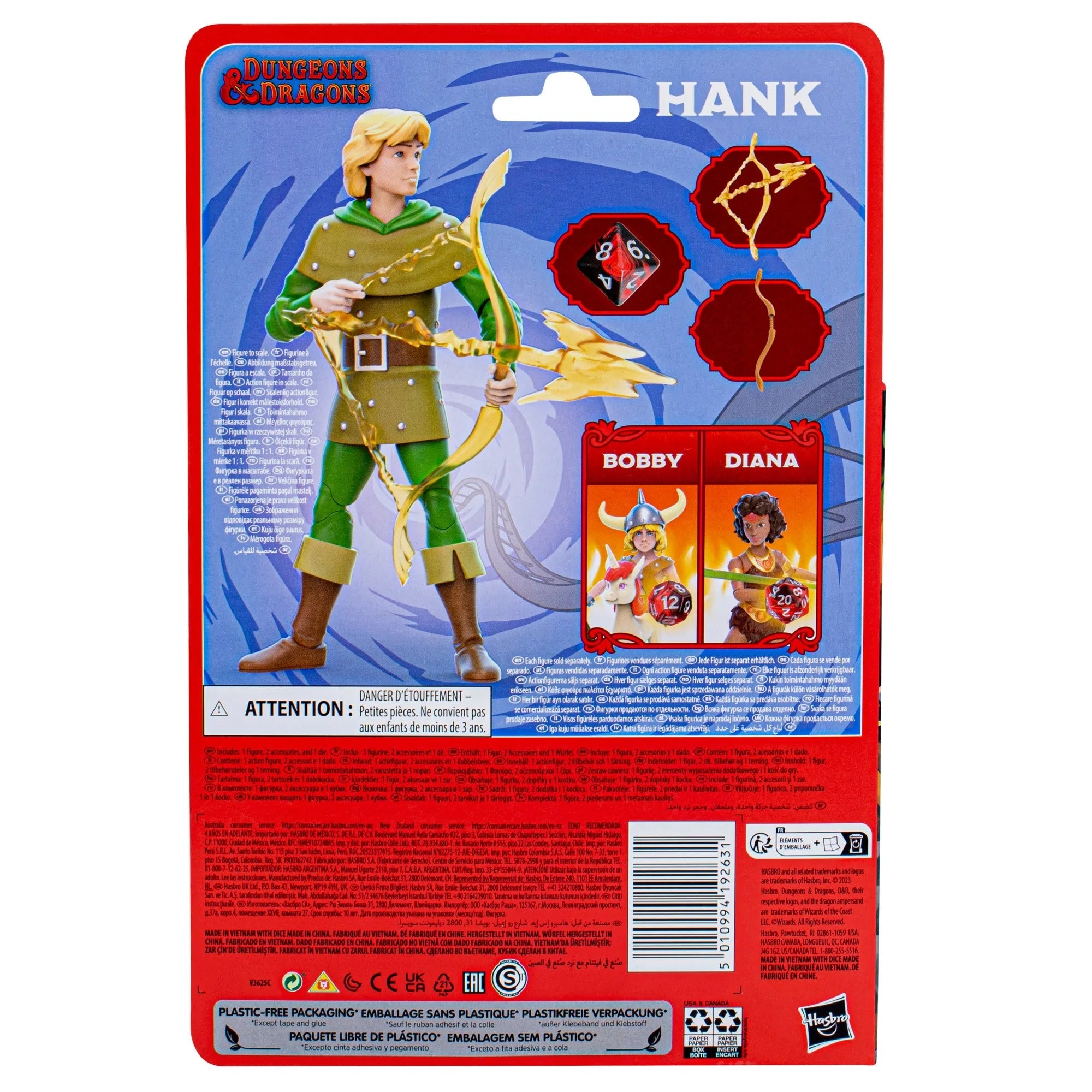 Hasbro - Dungeons & Dragons  - Cartoon Classics  Hank