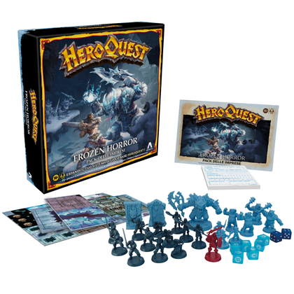 Hasbro Avalon Hill HeroQuest Frozen Horror IT Board Game