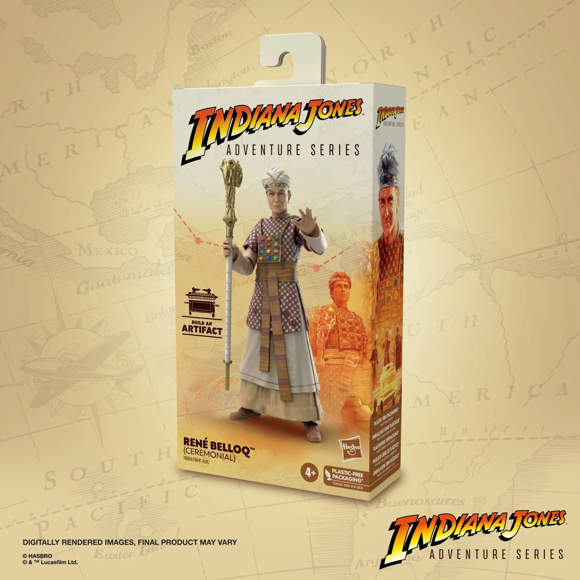 Hasbro - Indiana Jones Adventure Series - René Belloq (Cerimoniale)