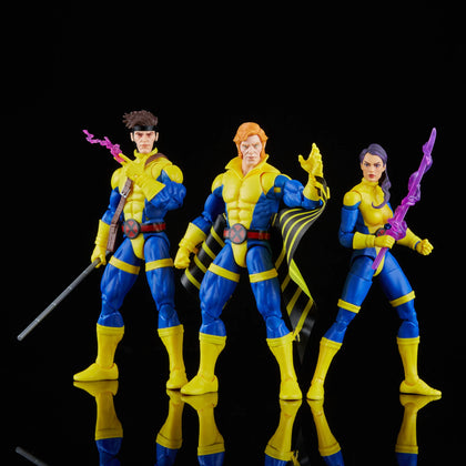 Hasbro - Marvel Legends Series - Marvel’s Banshee, Gambit, & Psylocke Figures 15 cm