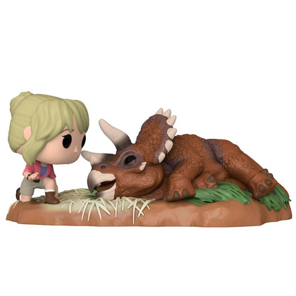 Jurassic Park POP! Moment Movies Jurassic Park- Dr. Sattler & Triceratops